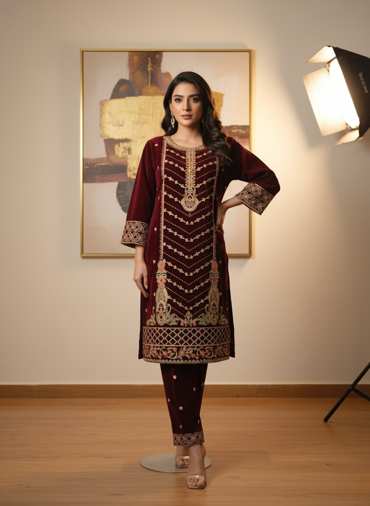 2PC FORMAL VELVET COLLECTION