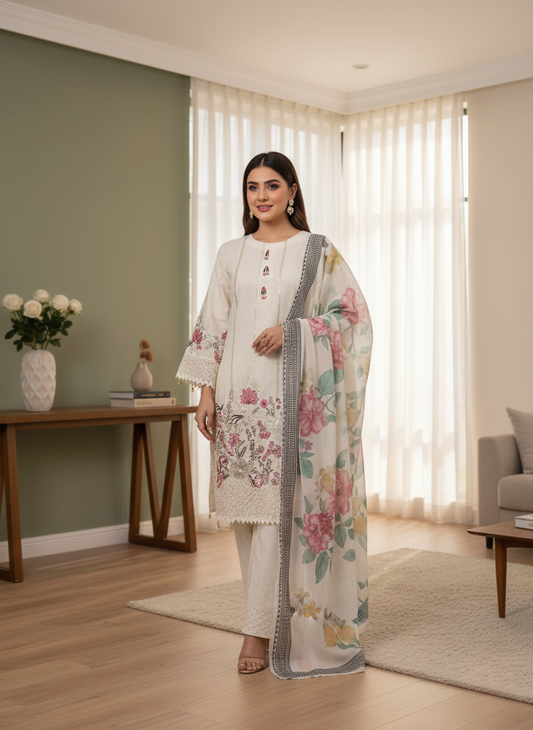 3PC Suit-Premium Winter Cotton