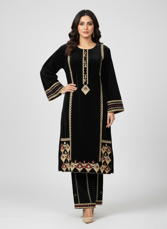 2PC FORMAL VELVET COLLECTION