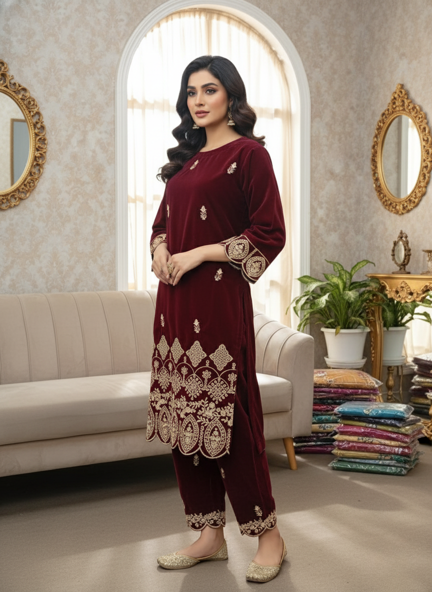 2PC FORMAL VELVET COLLECTION