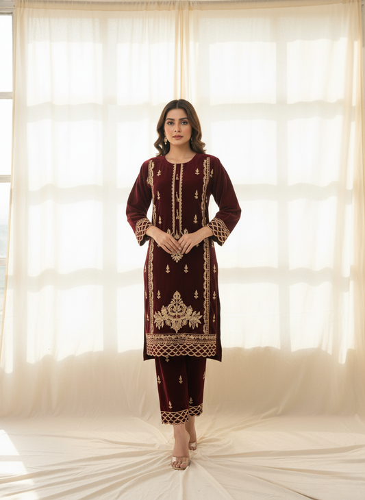 2PC FORMAL VELVET COLLECTION