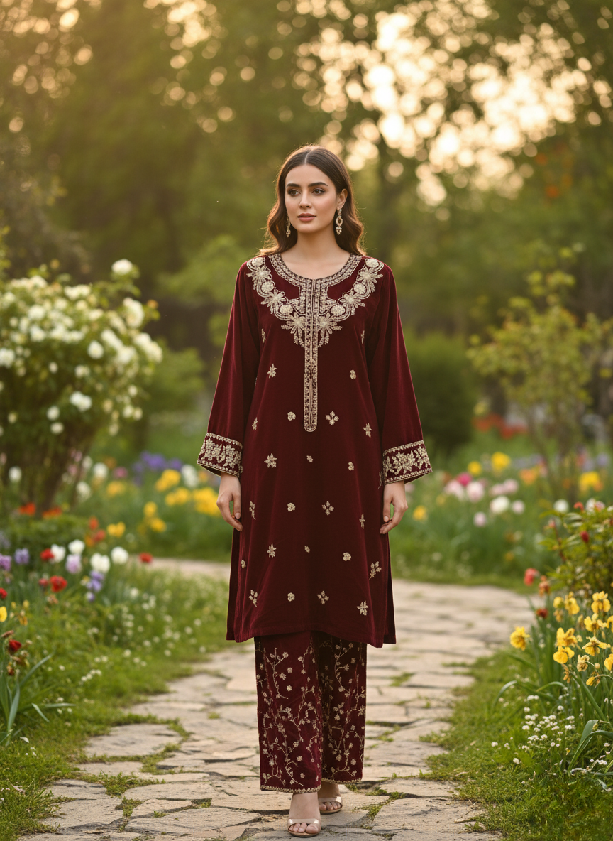 2PC FORMAL VELVET COLLECTION