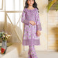 2 PC Embroidered Lawn Kameez With Shalwar(SJ-1106)