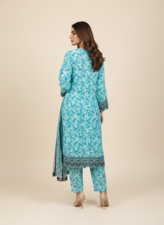 3PC Khadar All -Over Print