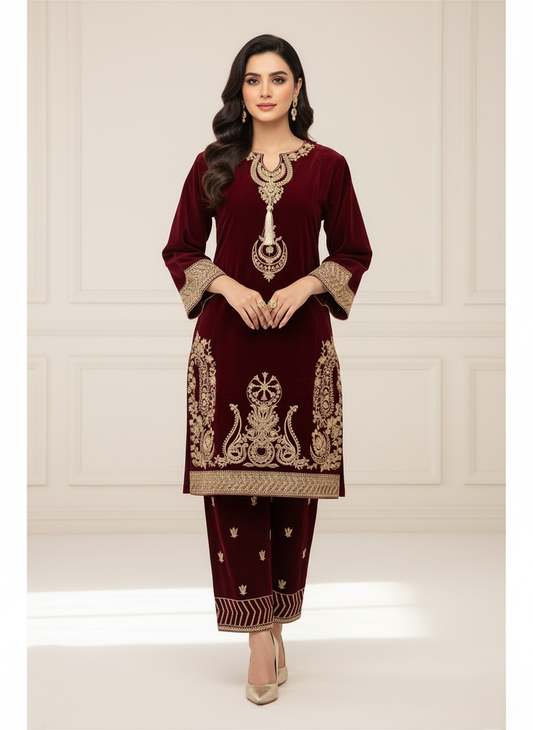 2PC FORMAL VELVET COLLECTION