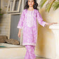 2 PC Embroidered Lawn Kameez With Shalwar (SJ-1101)