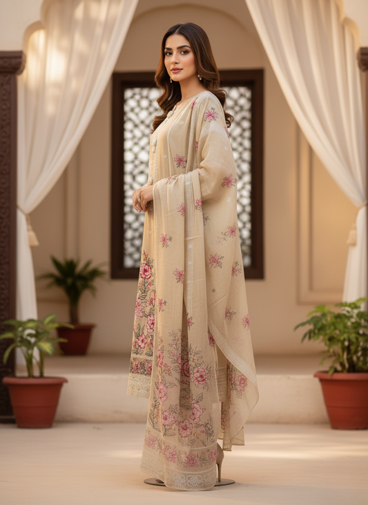 3PC Suit-Premium Winter Cotton