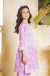 2 PC Embroidered Lawn Kameez With Shalwar (SJ-1101)
