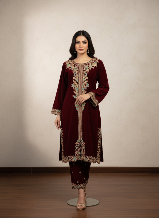 2PC FORMAL VELVET COLLECTION