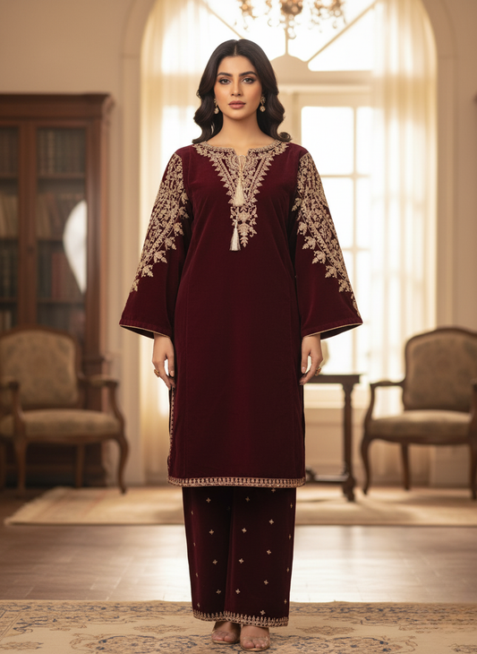 2PC FORMAL VELVET COLLECTION