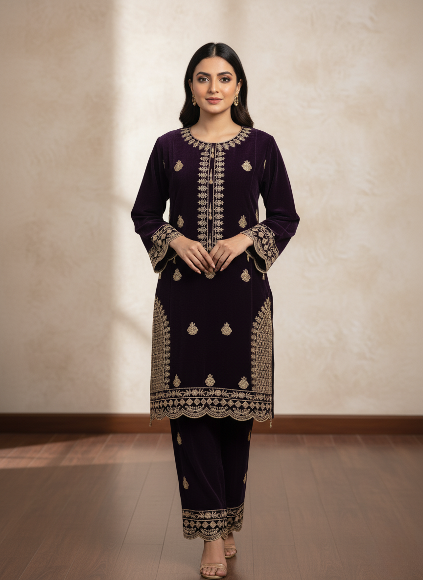 2PC FORMAL VELVET COLLECTION