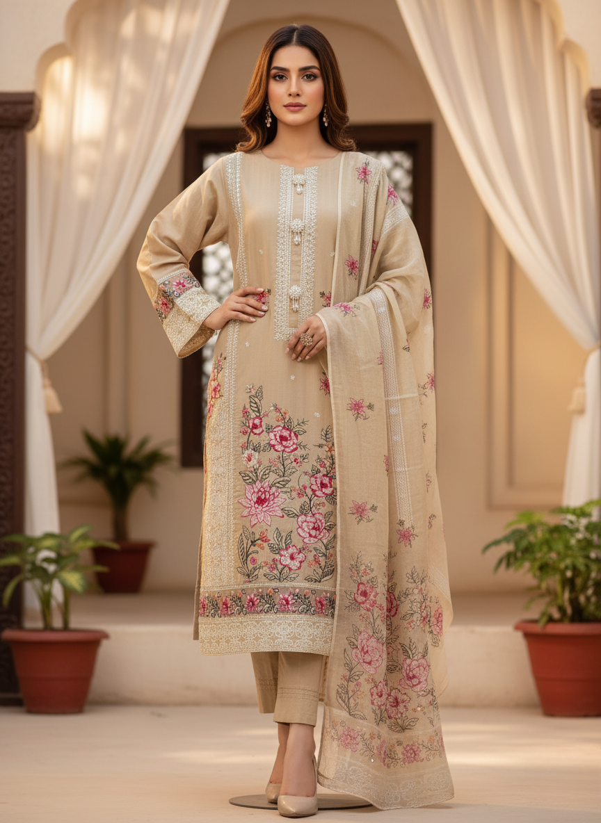 3PC Suit-Premium Winter Cotton