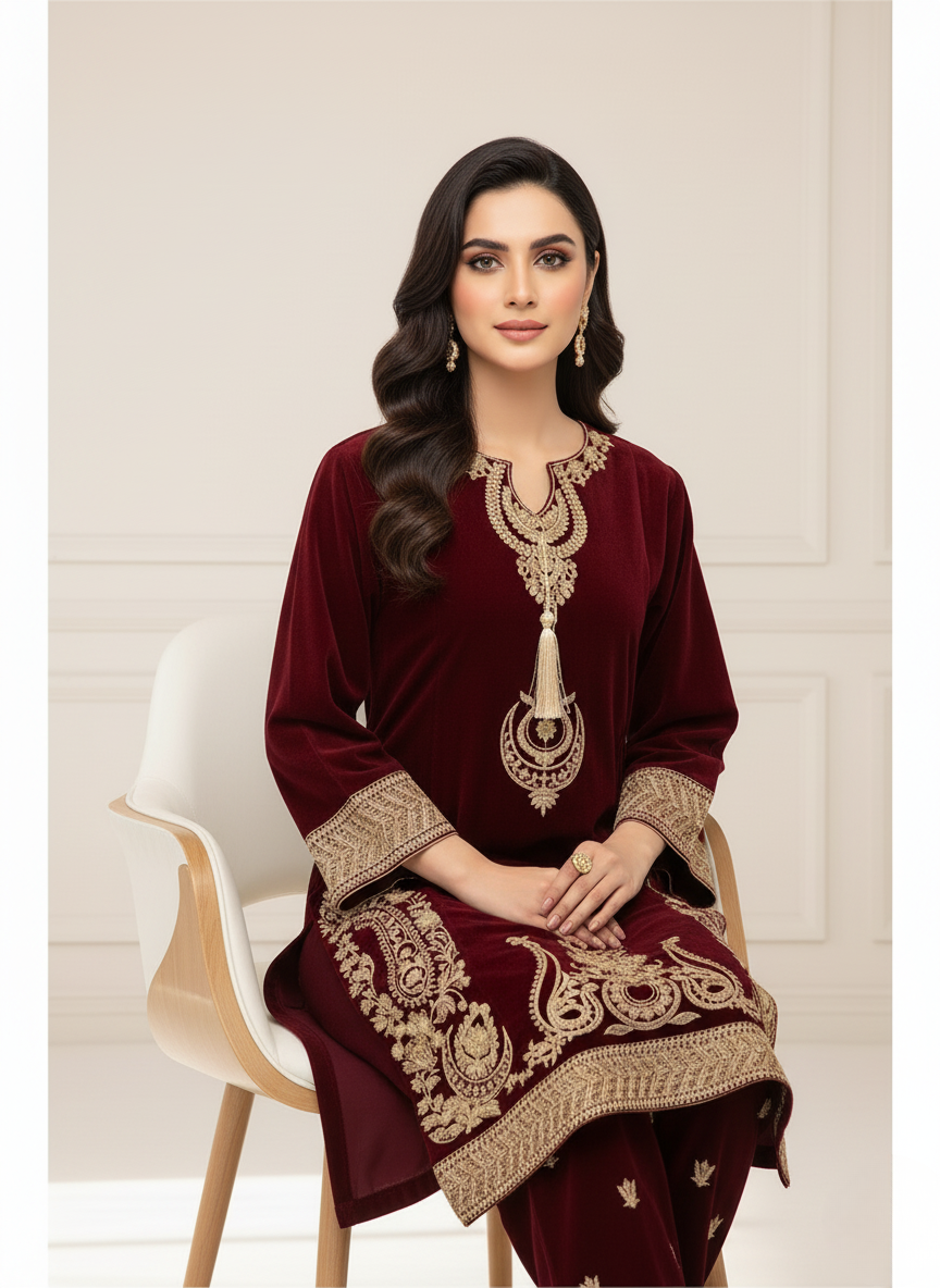 2PC FORMAL VELVET COLLECTION