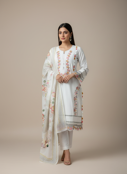 3PC Suit-Premium Winter Cotton