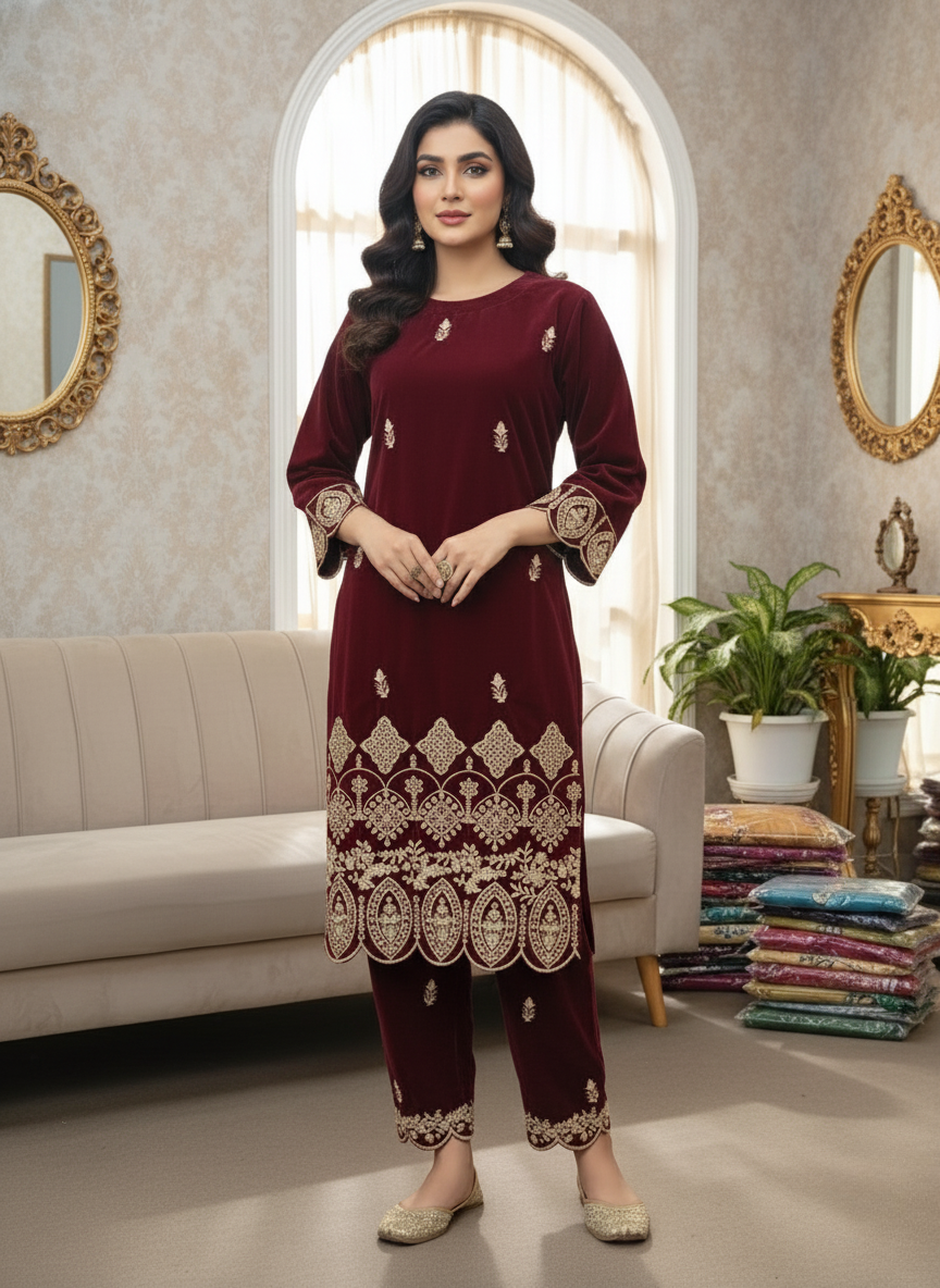 2PC FORMAL VELVET COLLECTION