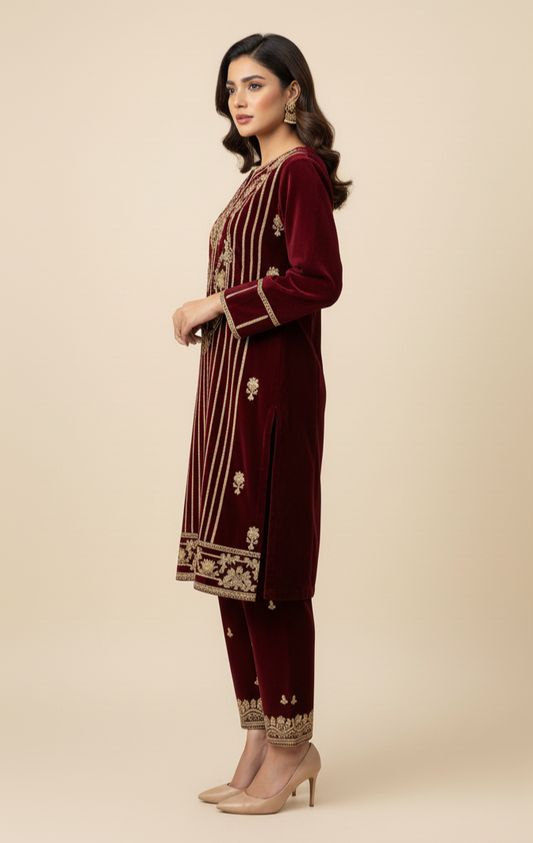 2PC FORMAL VELVET COLLECTION