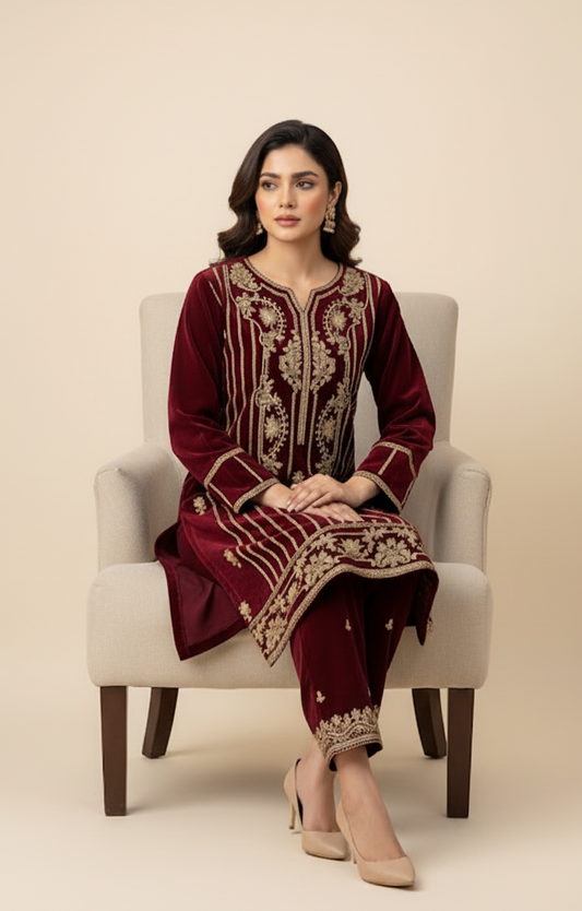 2PC FORMAL VELVET COLLECTION