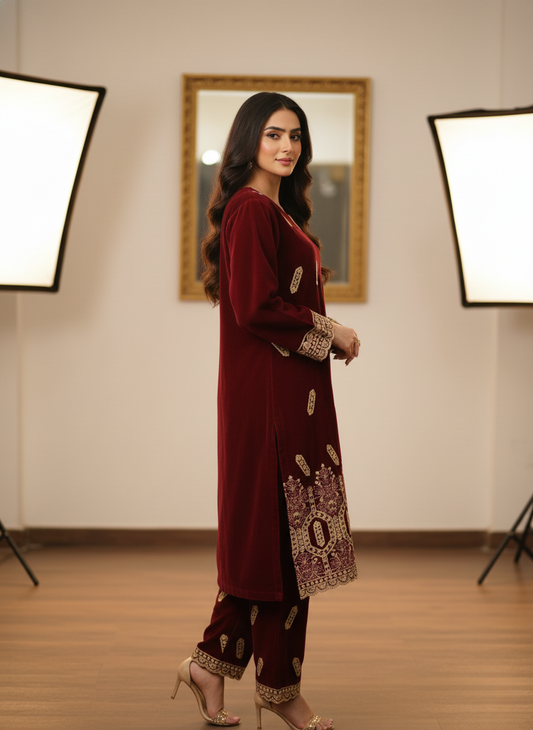 2PC FORMAL VELVET COLLECTION