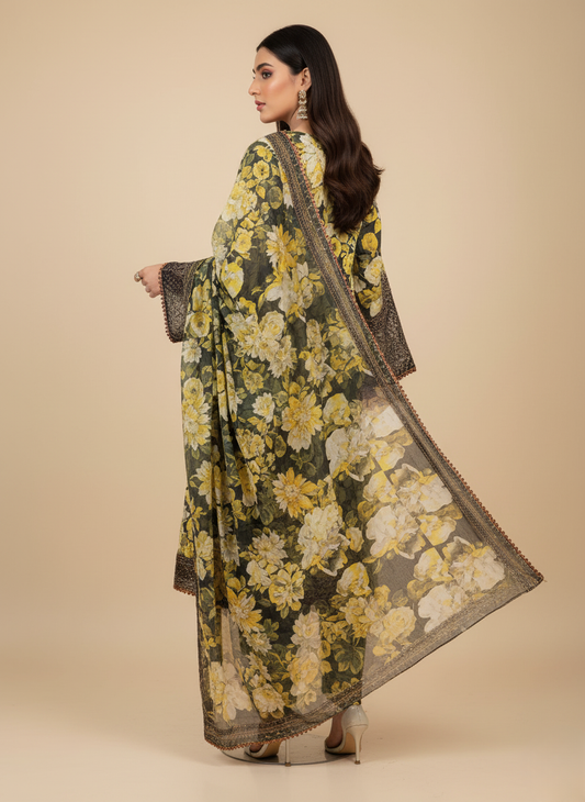 3PC Khadar All -Over Print