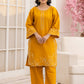 2PC Embroidered Suit-Premium Winter Cotton