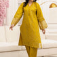 2PC Embroidered Suit-Premium Winter Cotton