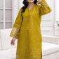 2PC Embroidered Suit-Premium Winter Cotton