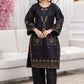 2PC Embroidered Suit-Premium Winter Cotton