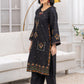 2PC Embroidered Suit-Premium Winter Cotton