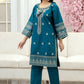 2PC Embroidered Suit-Premium Winter Cotton