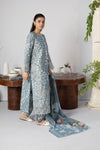 3PC Embroidered Suit-Premium Winter Cotton