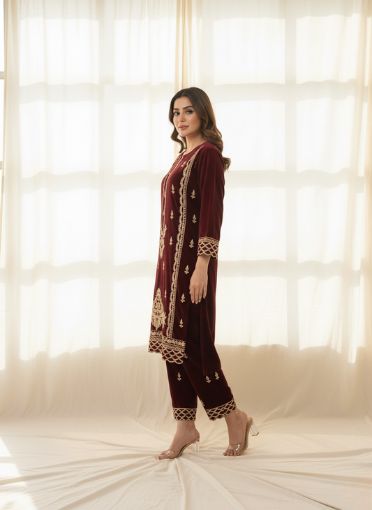 2PC FORMAL VELVET COLLECTION