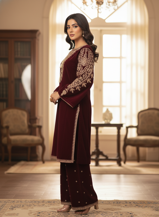 2PC FORMAL VELVET COLLECTION