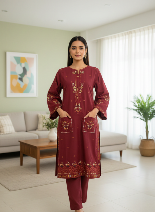 2PC Suit-Premium Winter Cotton