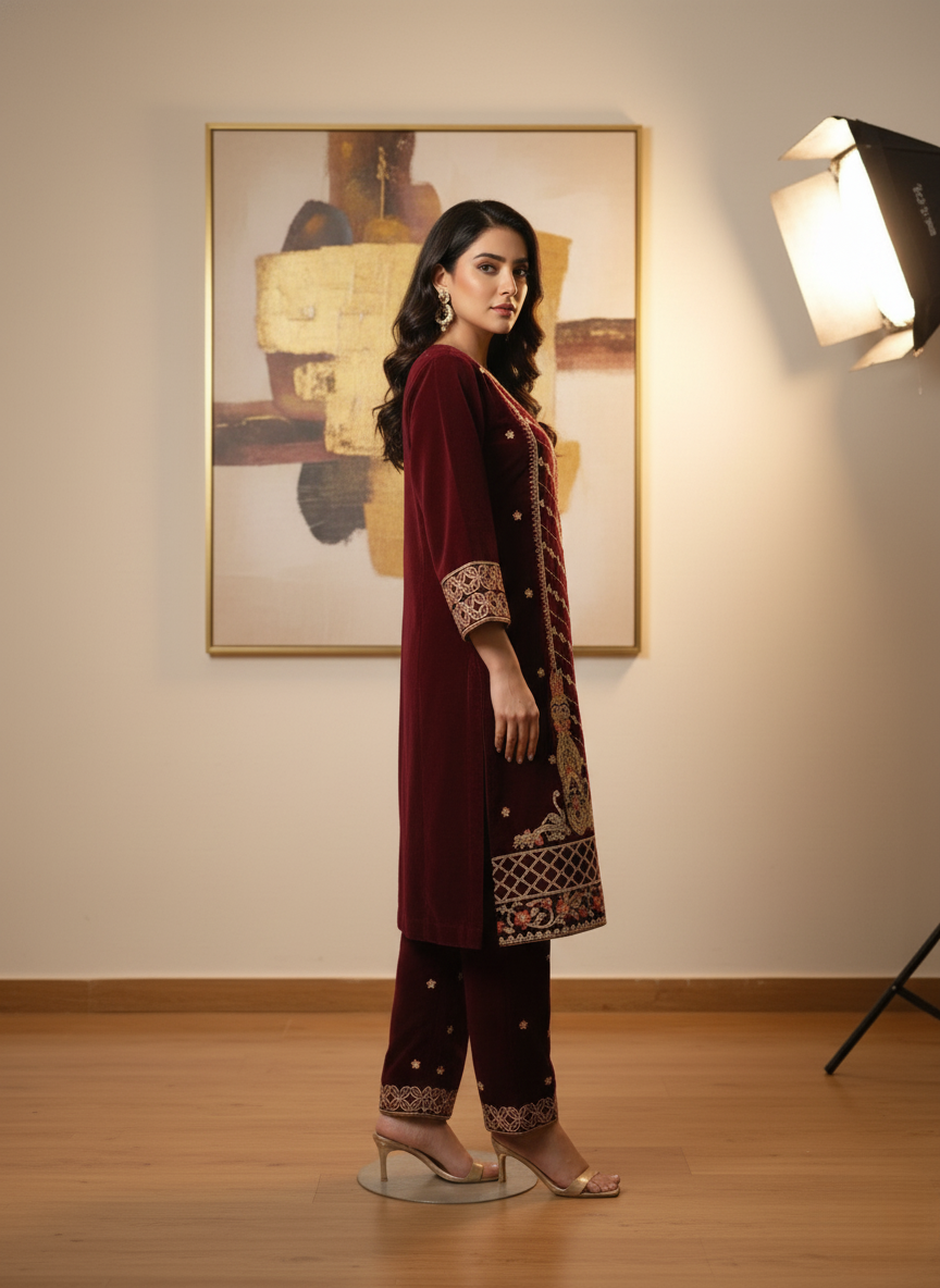 2PC FORMAL VELVET COLLECTION