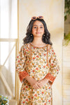 2 PC Embroidered Lawn Kameez With Shalwar(SJ-1105)