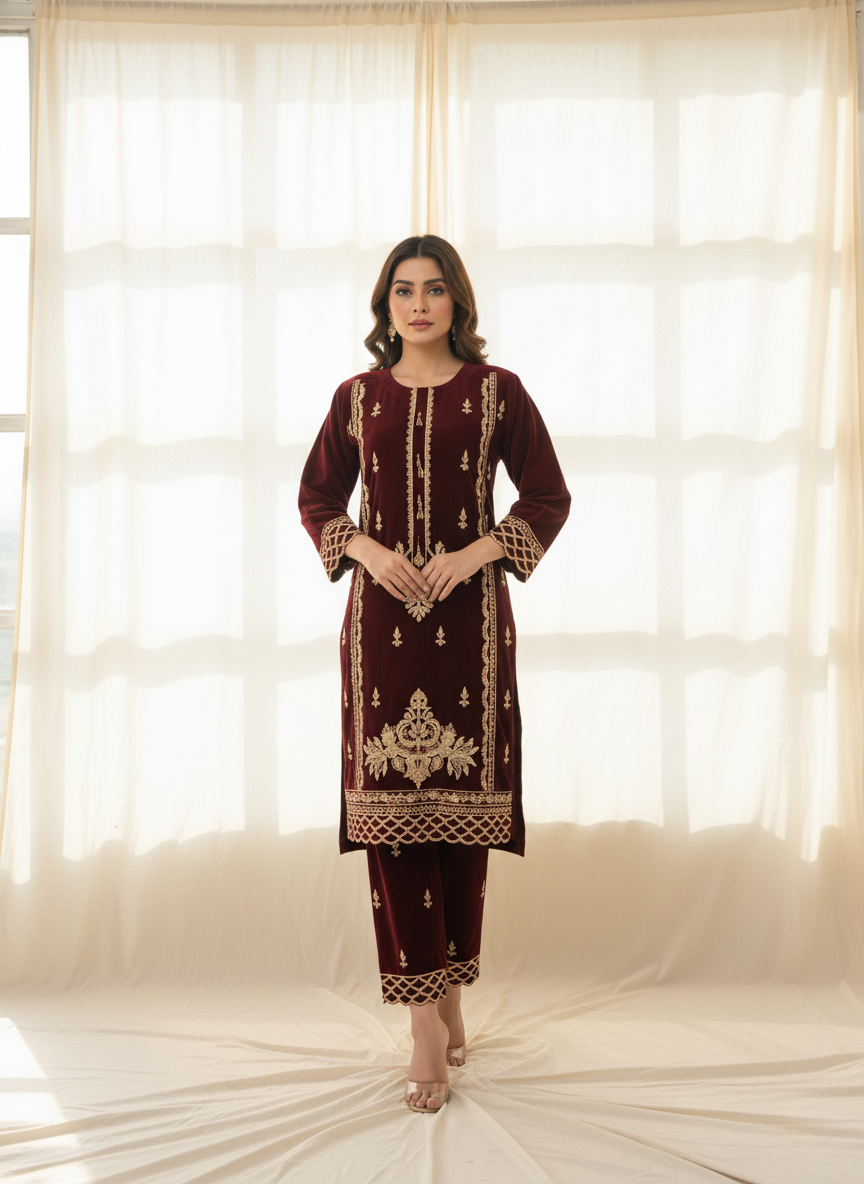 2PC FORMAL VELVET COLLECTION