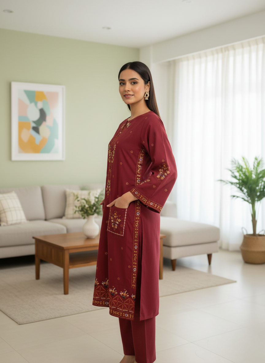 2PC Suit-Premium Winter Cotton