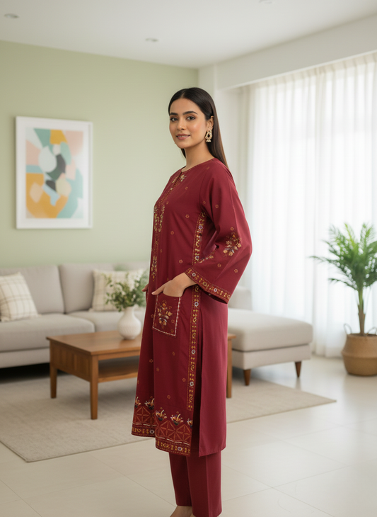 2PC Suit-Premium Winter Cotton