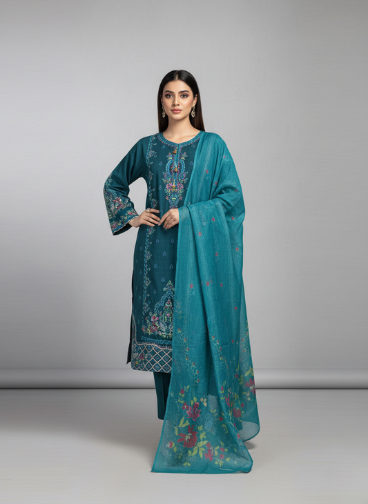 3PC Suit-Premium Winter Cotton