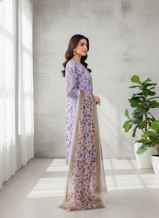 3PC Khadar All -Over Print